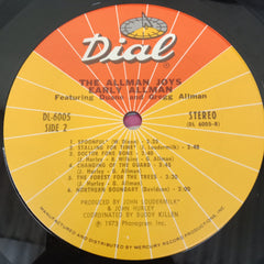 Allman Joys, The - Early Allman Featuring Duane And Gregg Allman (Vinyl)
