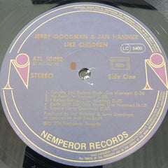 Jerry Goodman & Jan Hammer - Like Children (Vinyl)