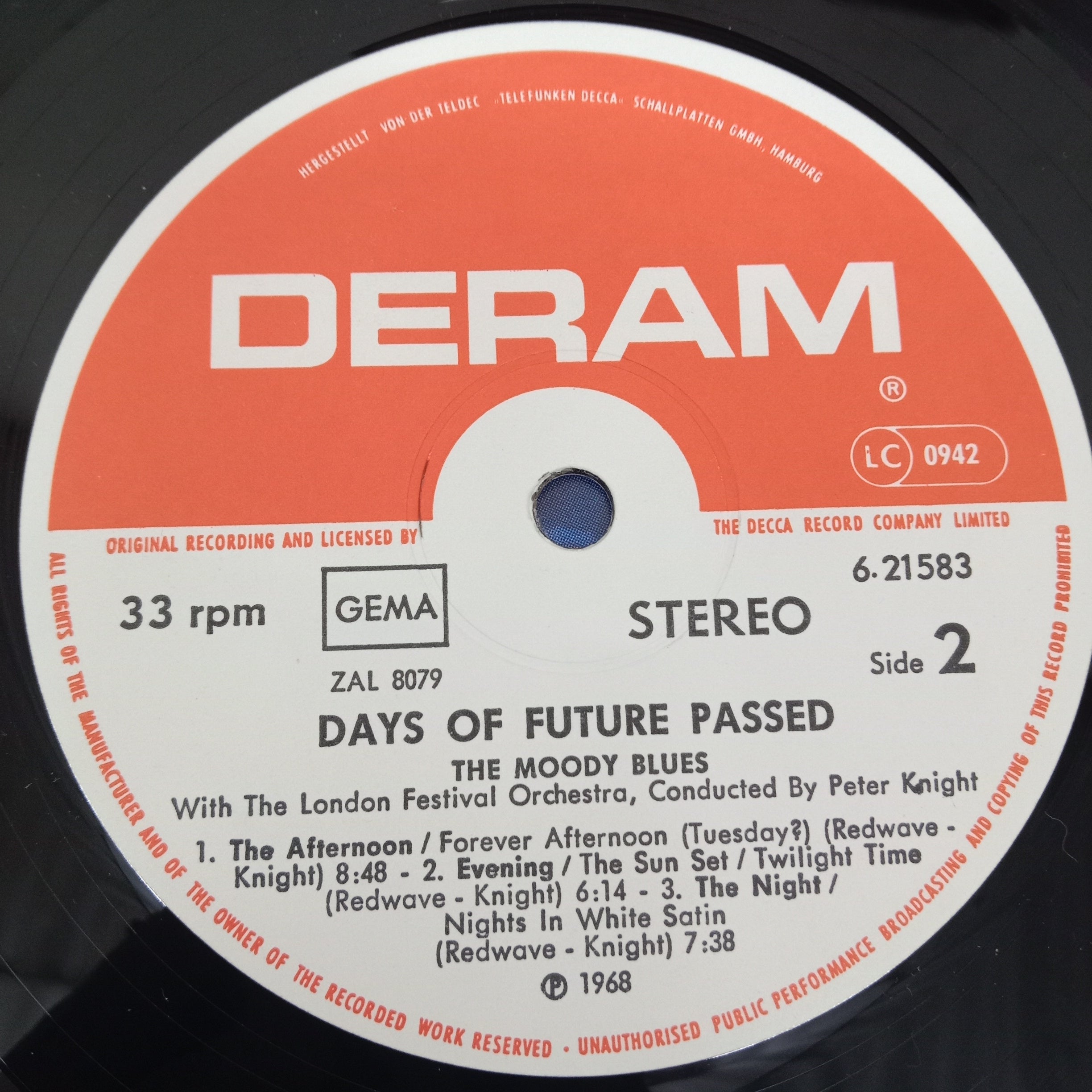 Moody Blues, The With The London Festival Orchestra Conducted By Peter Knight (5) - Days Of Future Passed (Vinyl)