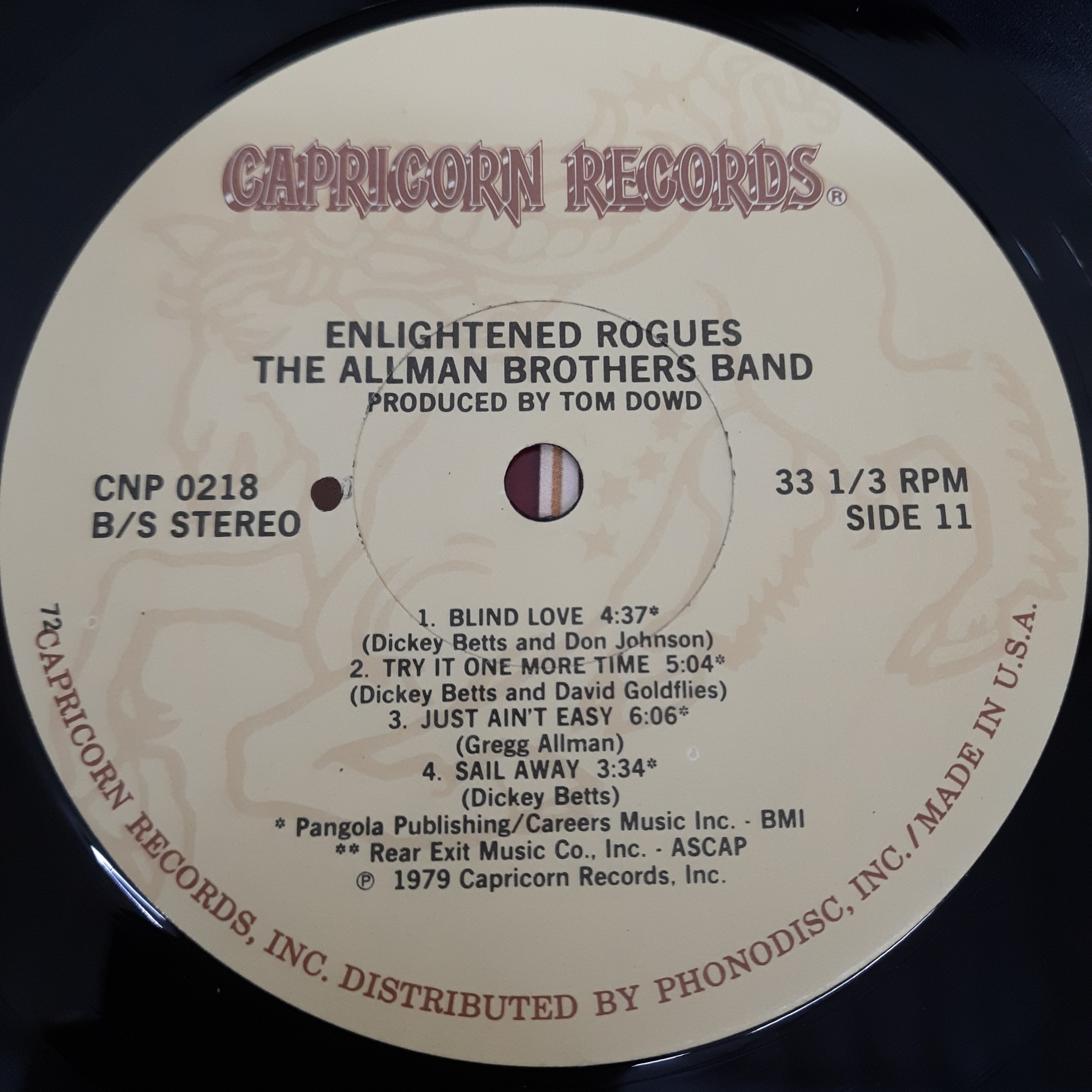 Allman Brothers Band, The - Enlightened Rogues (Vinyl)
