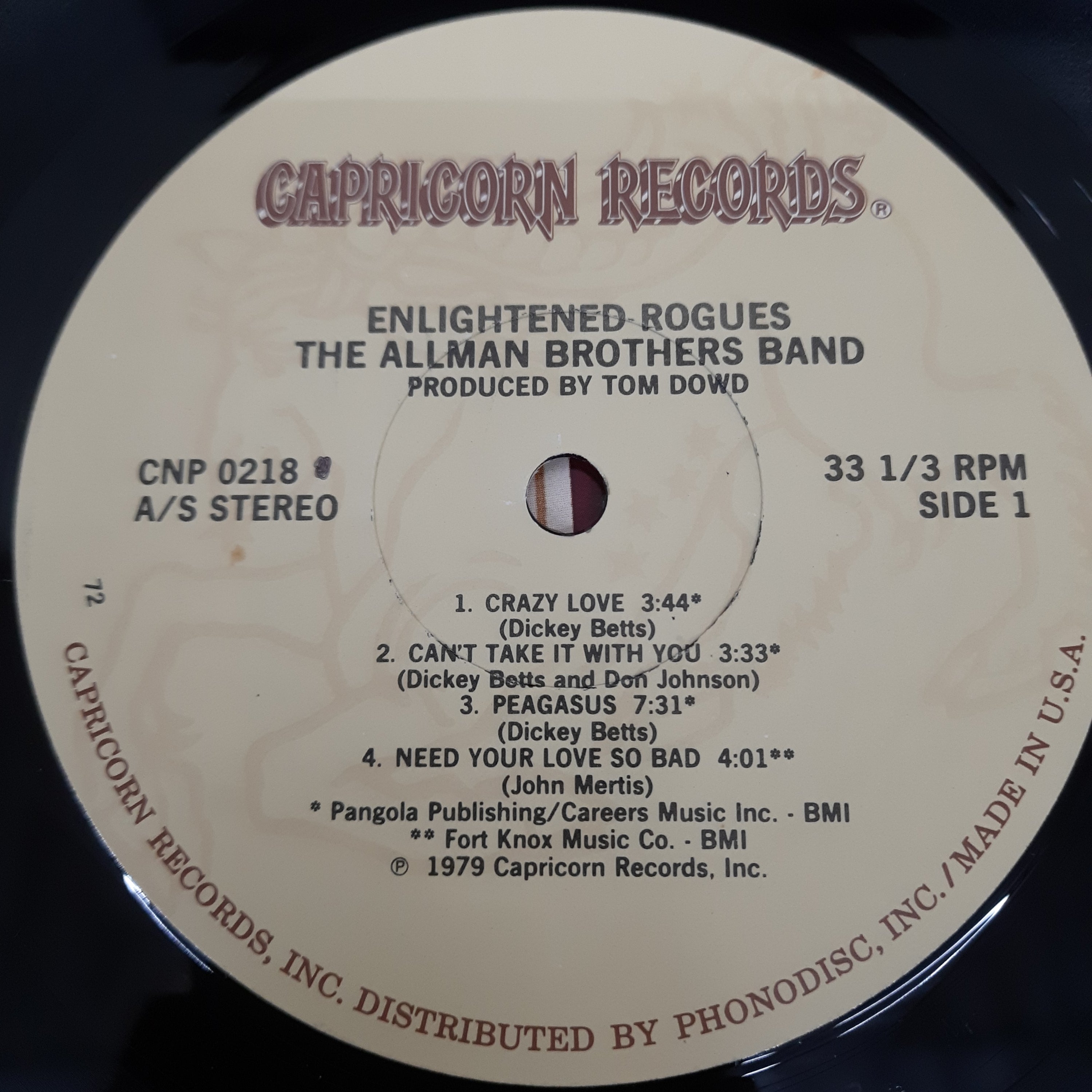 Allman Brothers Band, The - Enlightened Rogues (Vinyl)