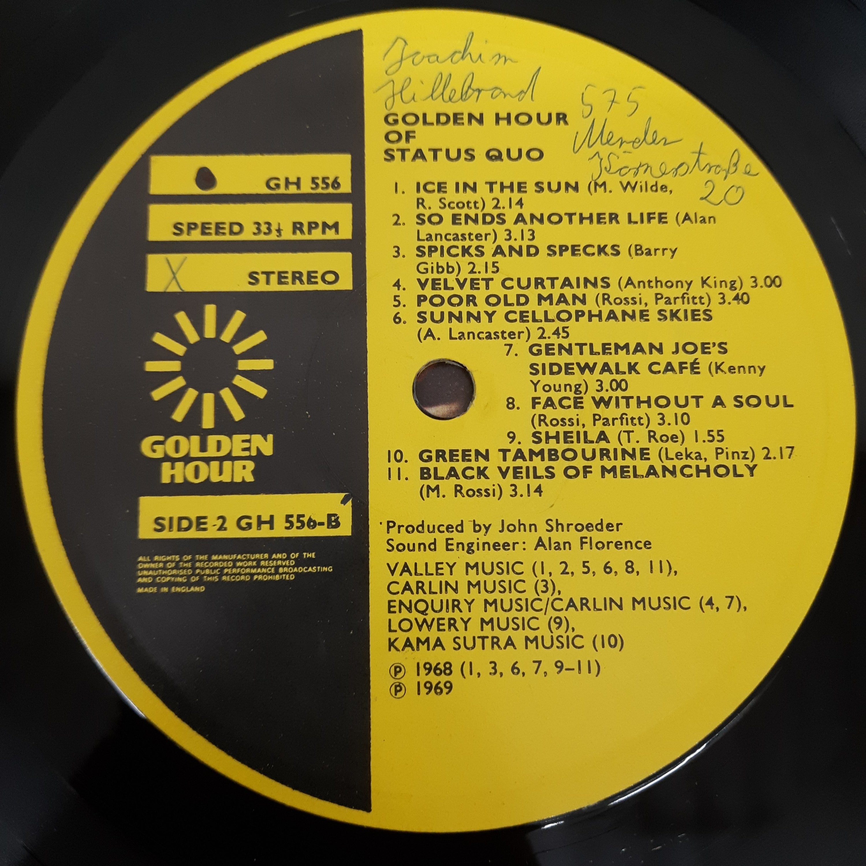 Status Quo - Golden Hour Of Status Quo (Vinyl)