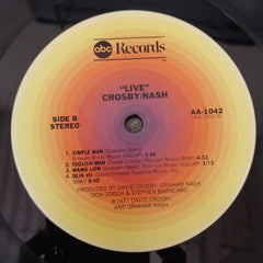Crosby & Nash - Live (Vinyl)