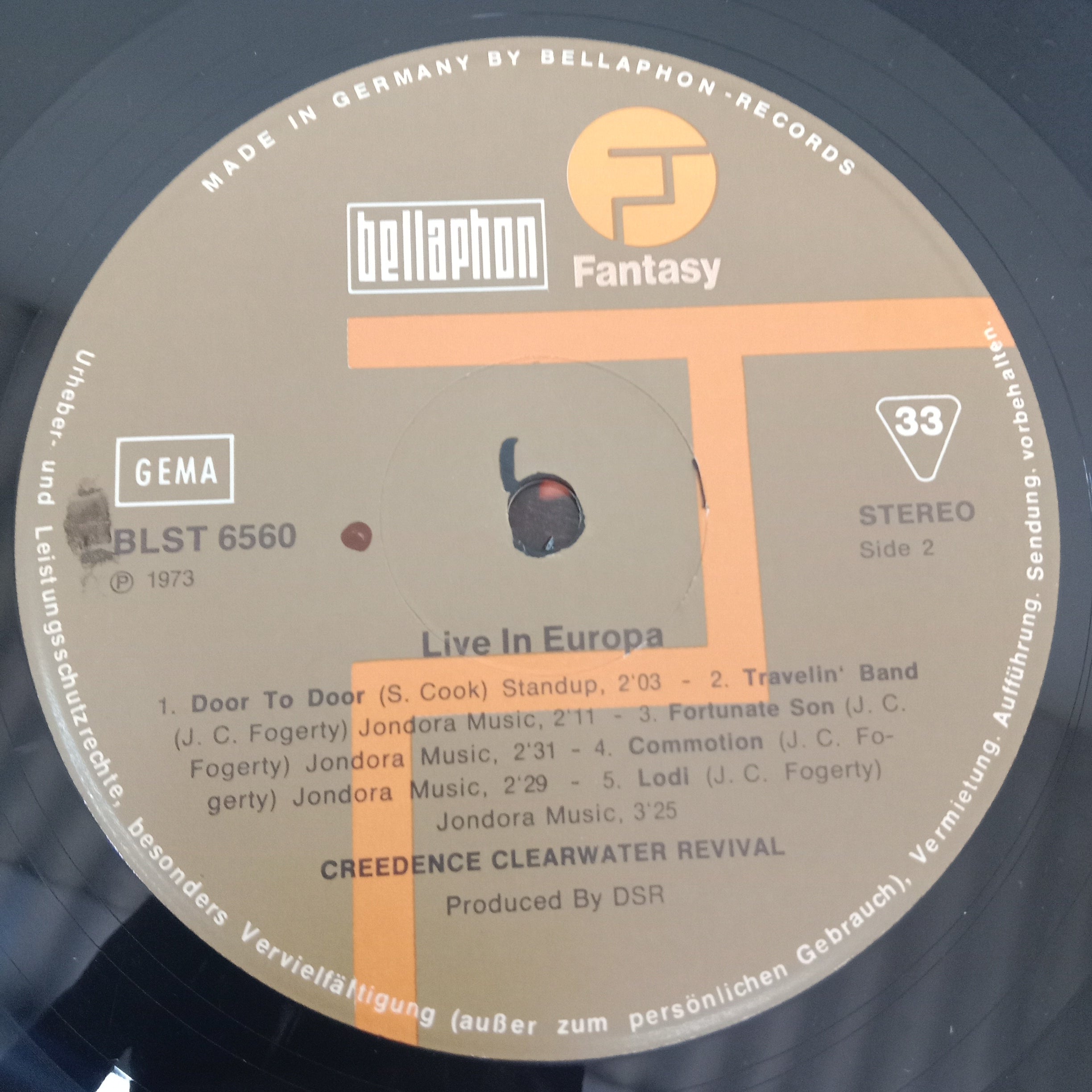 Creedence Clearwater Revival - Live In Europe (Vinyl) (2)