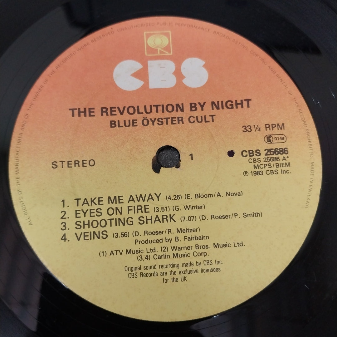 Blue Öyster Cult - The Revölution By Night (Vinyl)