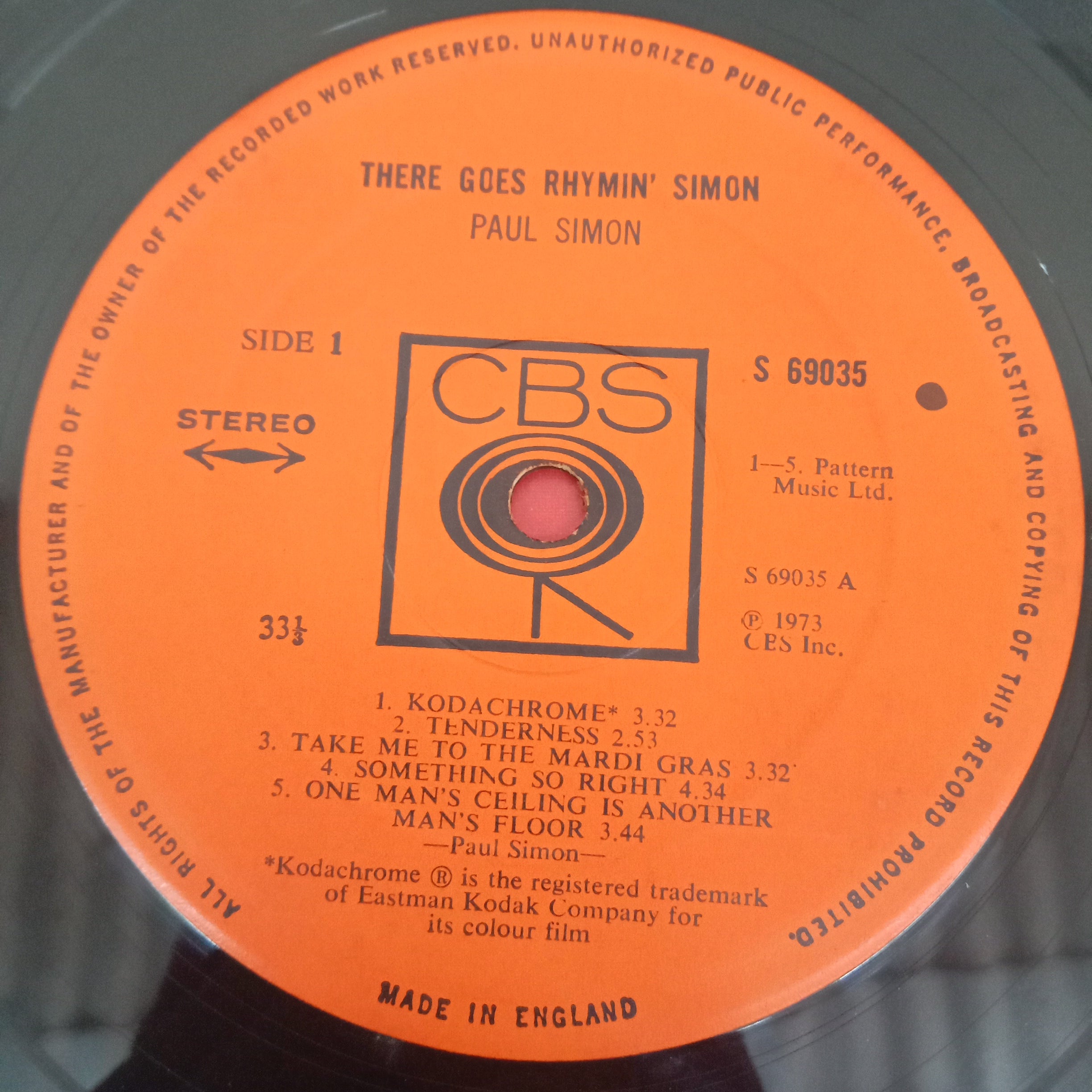Paul Simon - There Goes Rhymin' Simon (Vinyl)