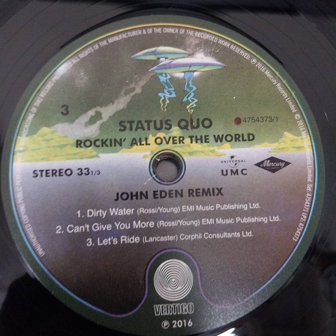 Status Quo - Rockin' All Over The World - John Eden Remix (Vinyl) (2)