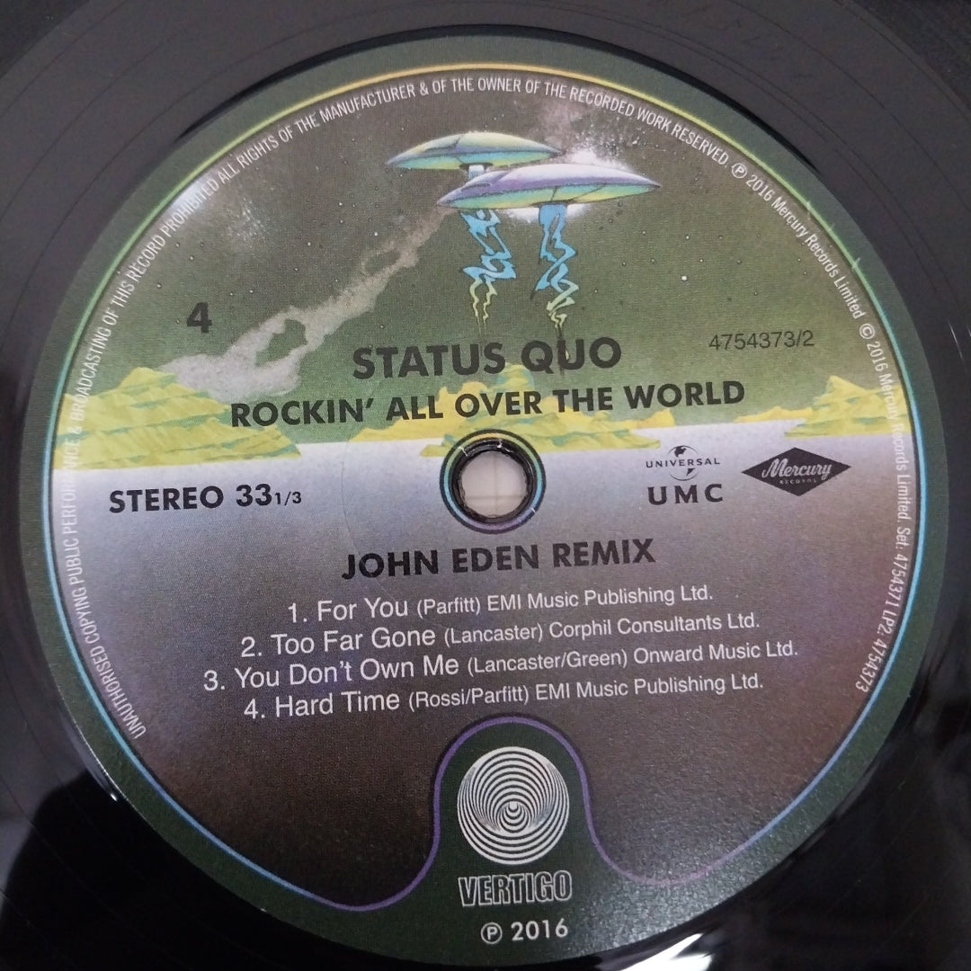 Status Quo - Rockin' All Over The World - John Eden Remix (Vinyl) (2)