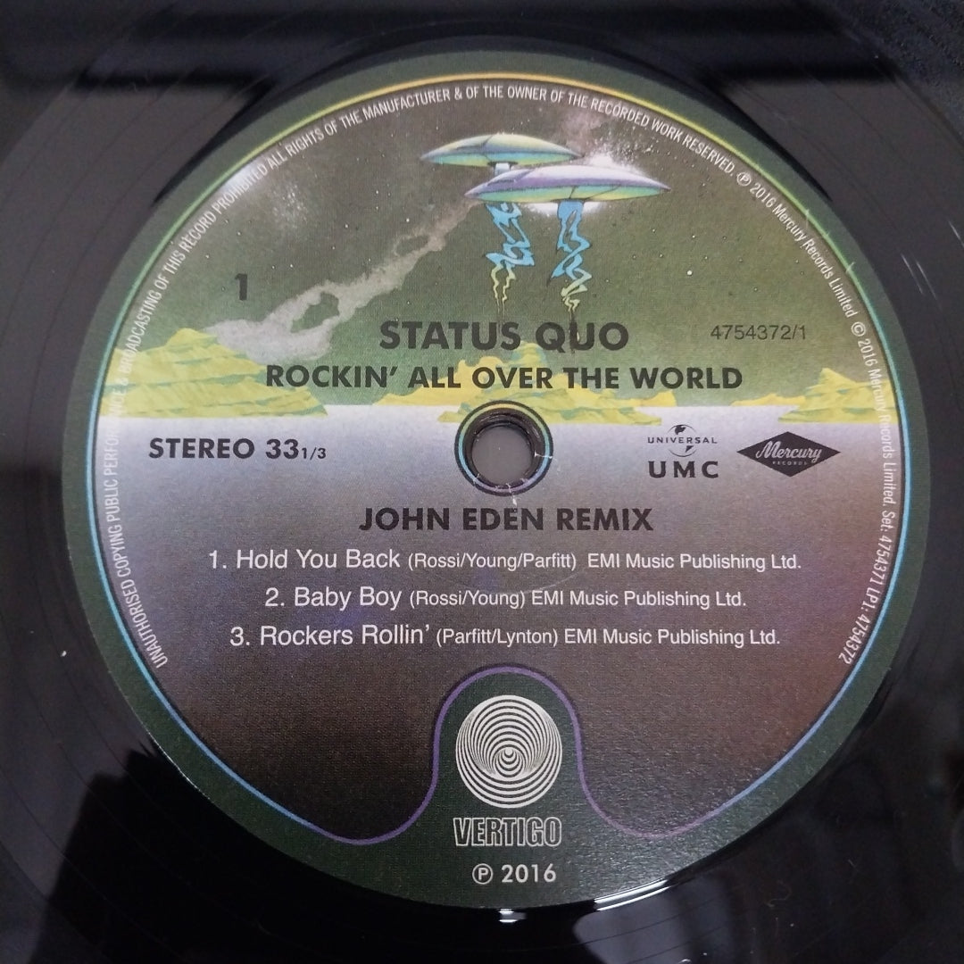 Status Quo - Rockin' All Over The World - John Eden Remix (Vinyl) (2)