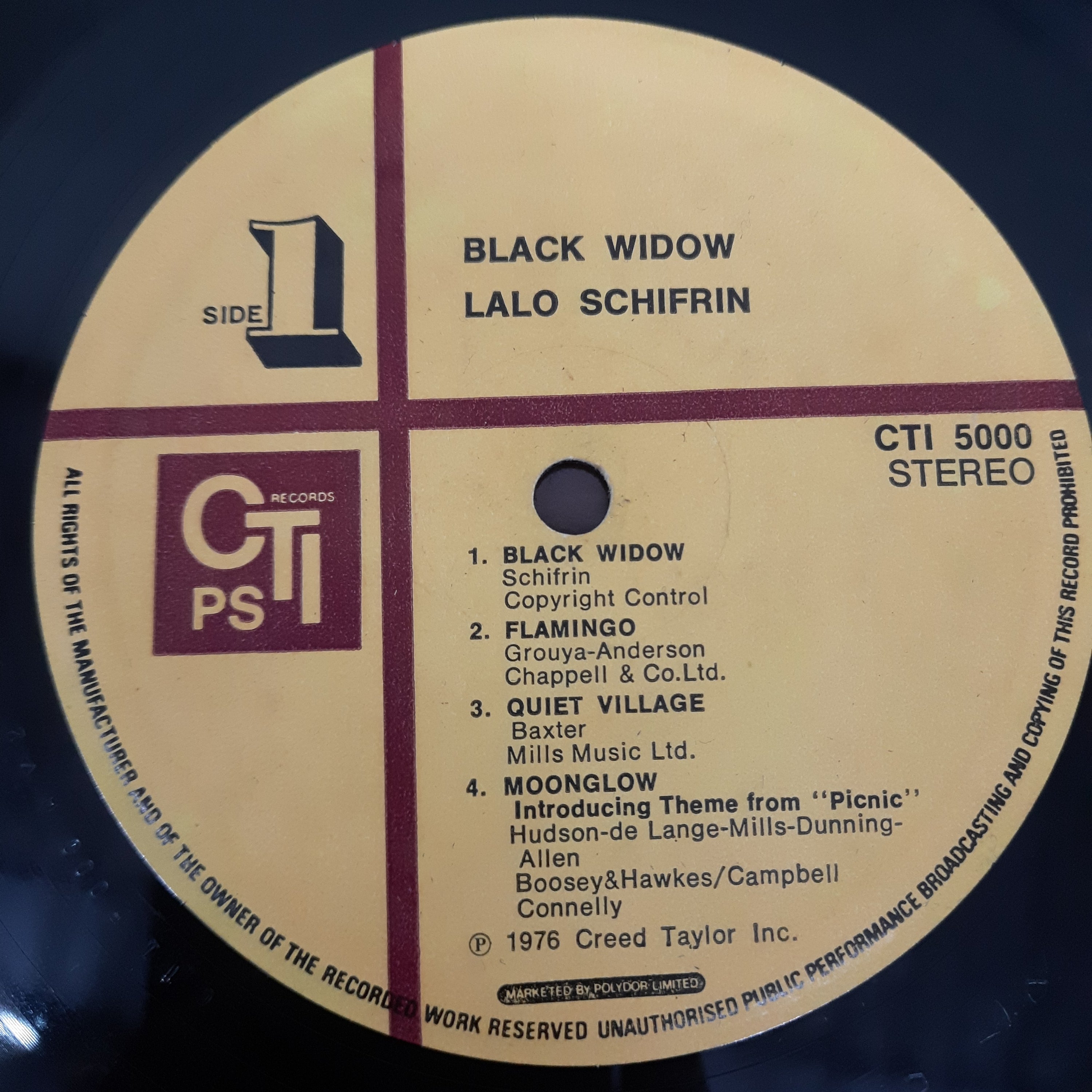 Lalo Schifrin - Black Widow (Vinyl)