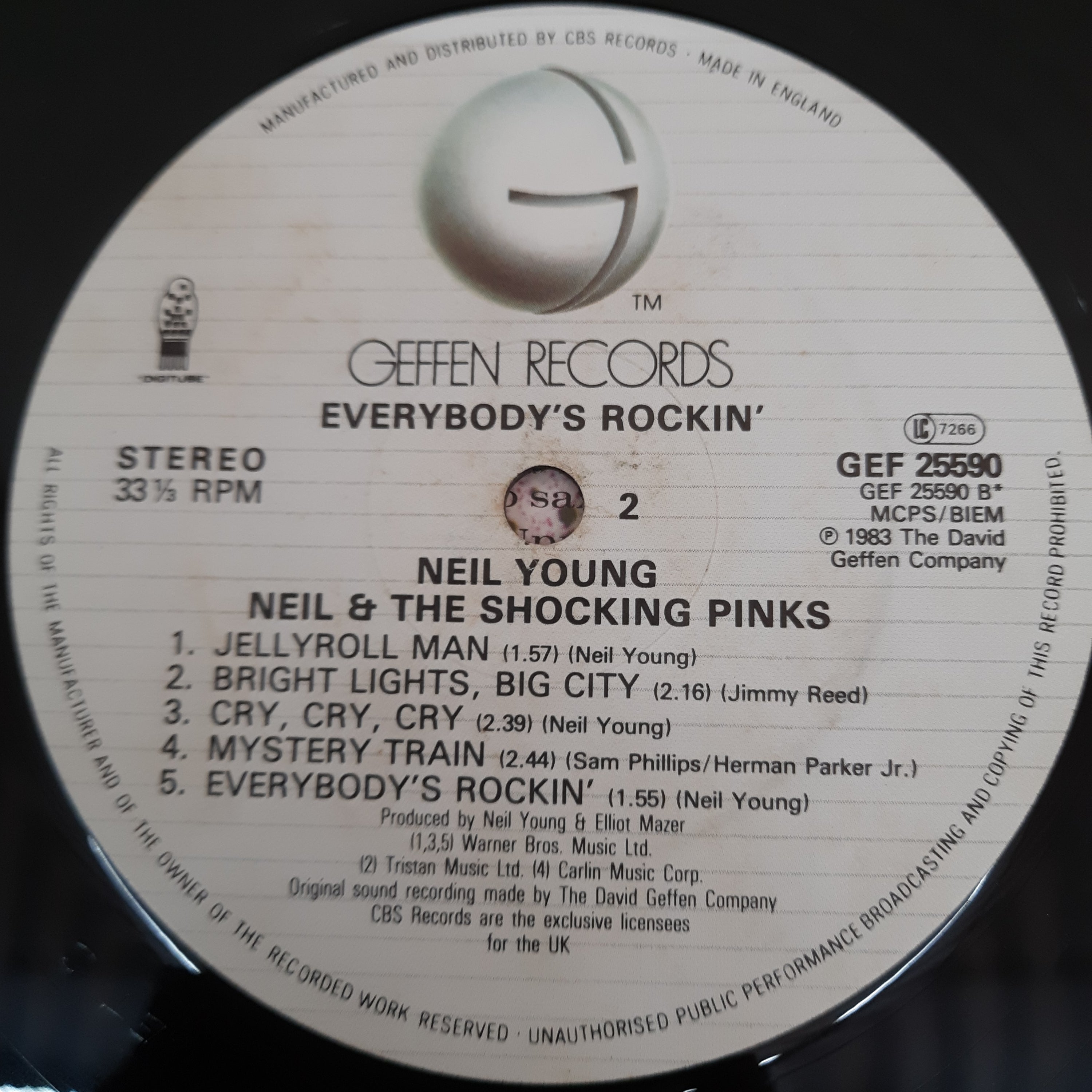 Neil Young And Shocking Pinks, The - Everybody's Rockin' (Vinyl)