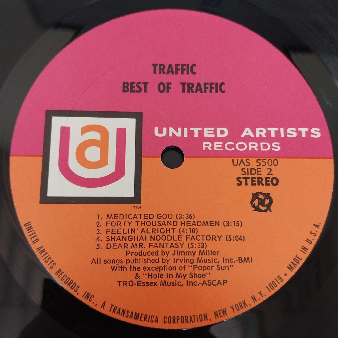 Traffic - Best Of Traffic (Vinyl)