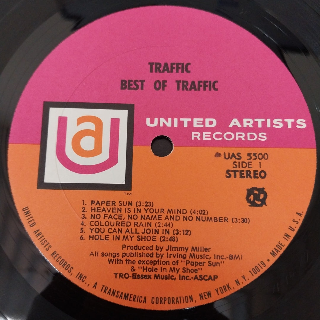 Traffic - Best Of Traffic (Vinyl)