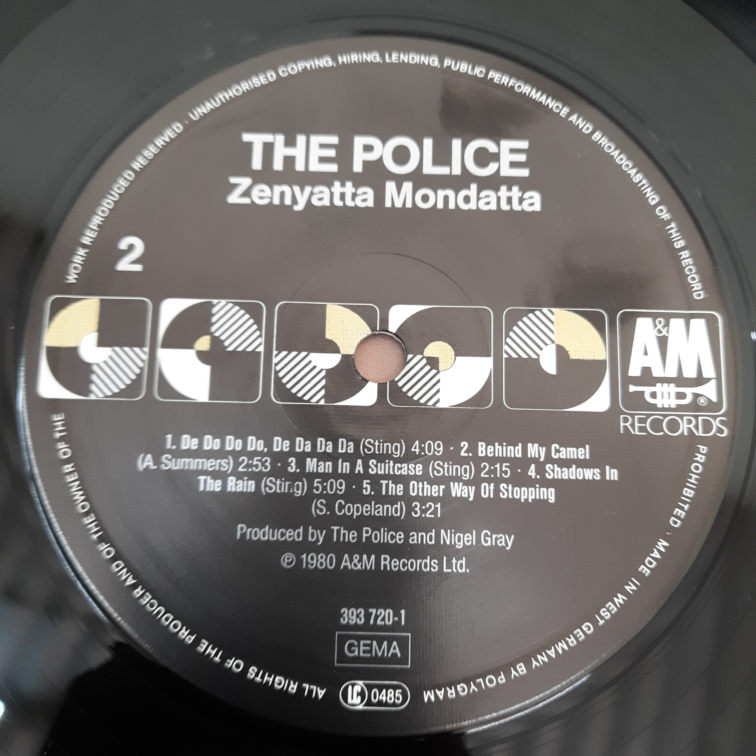 Police, The - Zenyatta Mondatta (Vinyl)