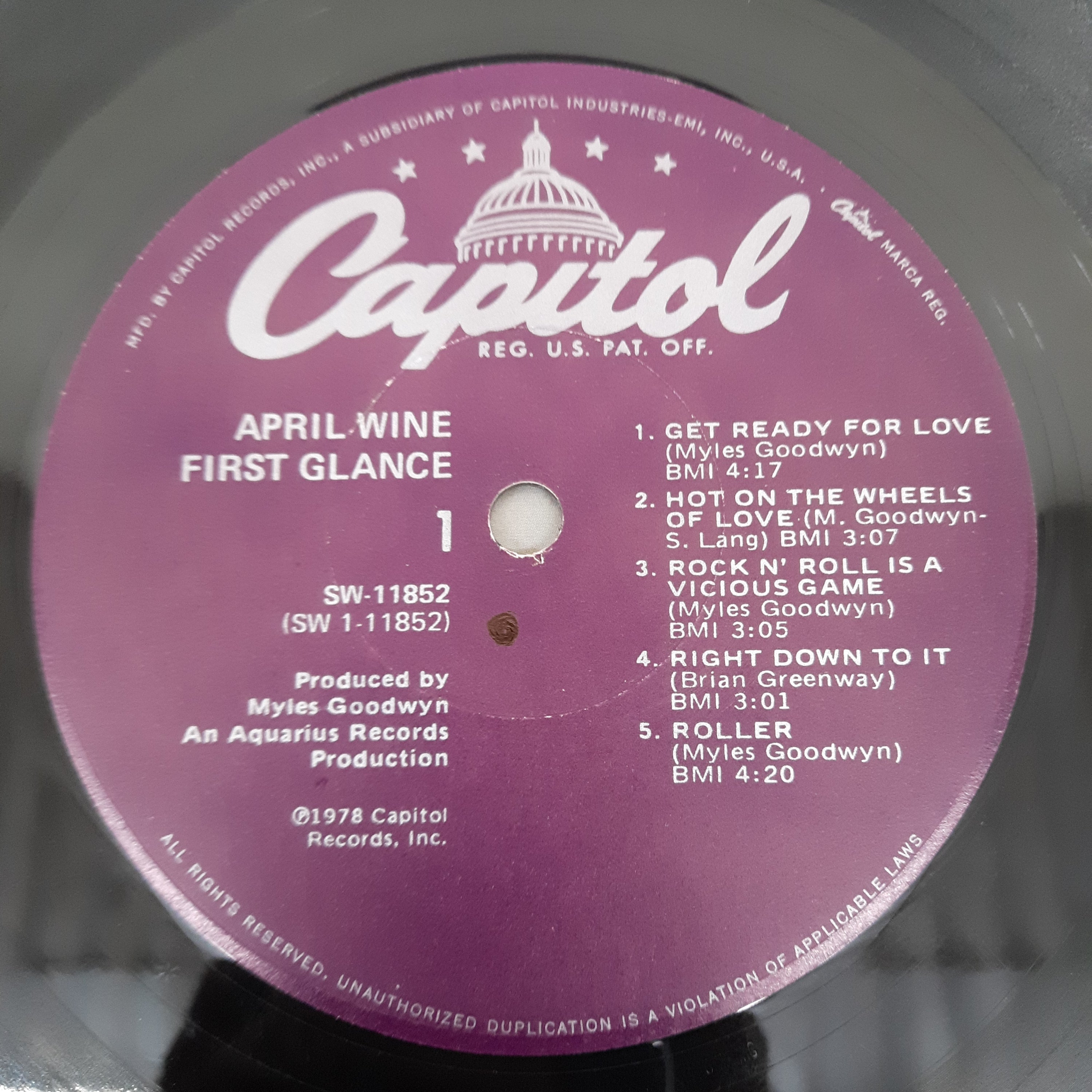 April Wine - First Glance (Vinyl)