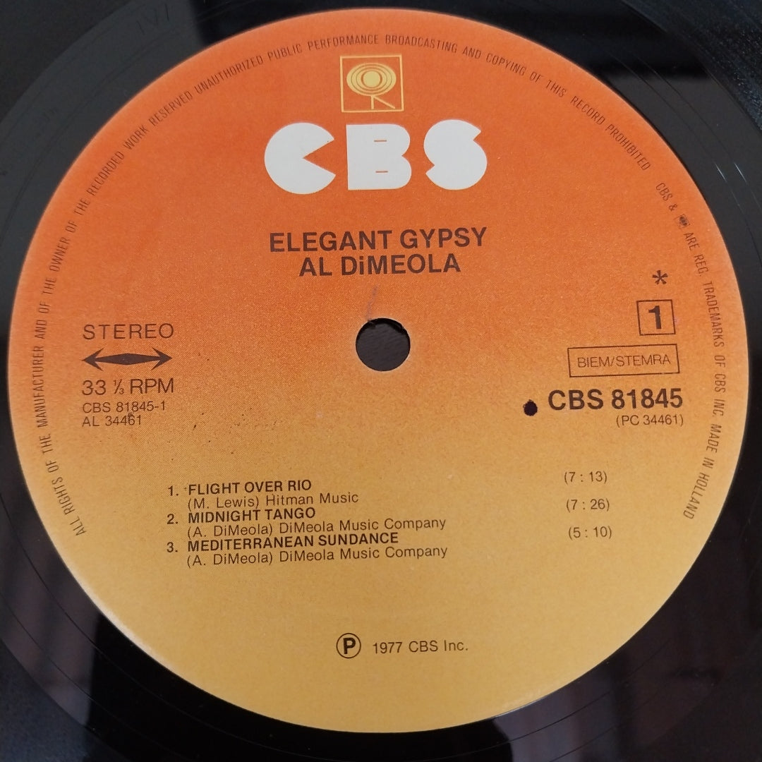 Al Di Meola - Elegant Gypsy (Vinyl)