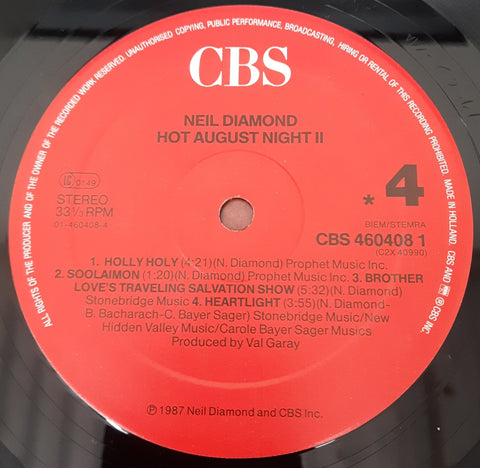 NEIL DIAMOND - Hot August Night (Vinyl)