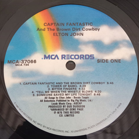 Elton John - Captain Fantastic And The Brown Dirt Cowboy (Vinyl)