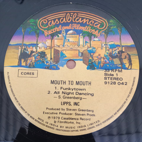 Lipps, Inc. - Mouth To Mouth (Vinyl)