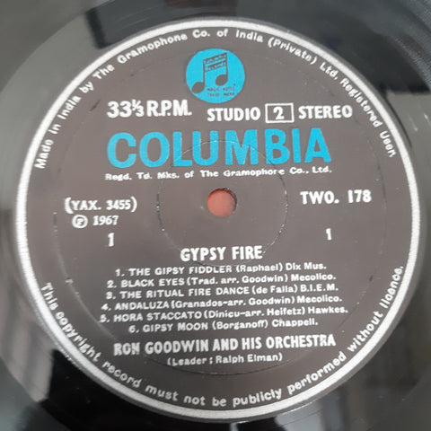 Ron Goodwin And His Orchestra - Gypsy Fire (Vinyl)