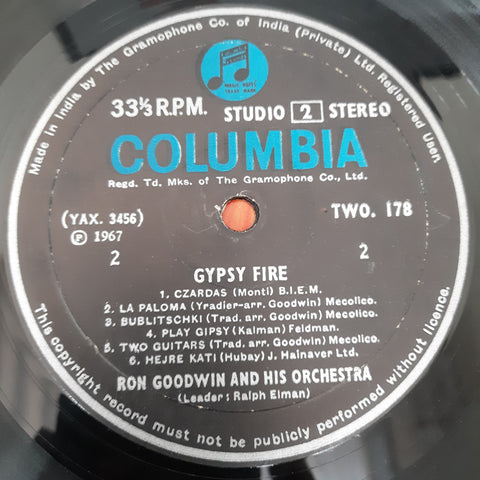 Ron Goodwin And His Orchestra - Gypsy Fire (Vinyl)