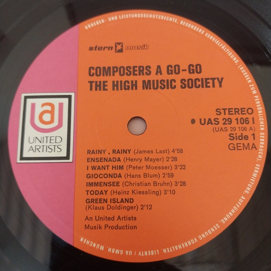 High Music Society, The - Composers A Go-Go (German Hit Sounds Today) (Vinyl)