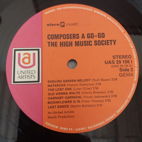 High Music Society, The - Composers A Go-Go (German Hit Sounds Today) (Vinyl)