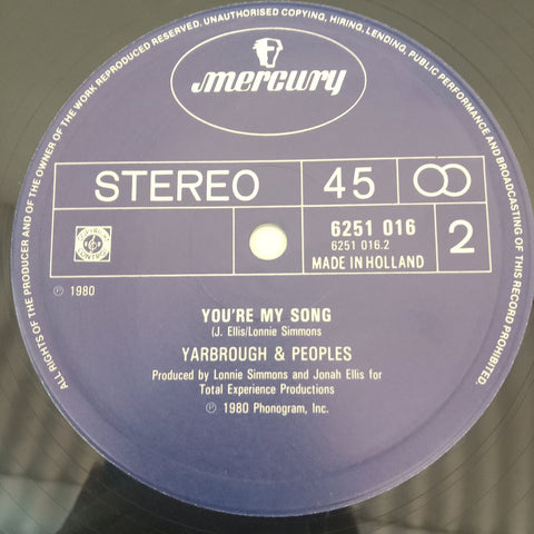 Yarbrough & Peoples - Don't Stop The Music (Vinyl)
