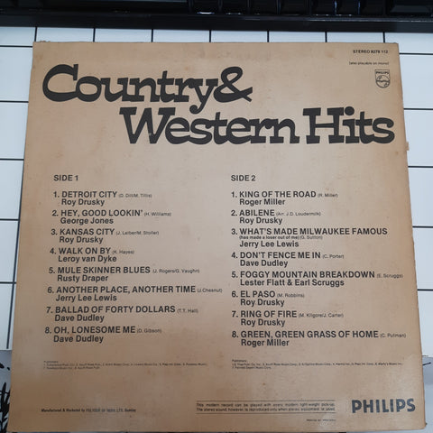 Various - Country & Western Hits (Vinyl)