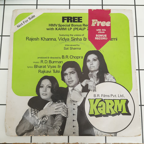 R. D. Burman - Karm (45-RPM)