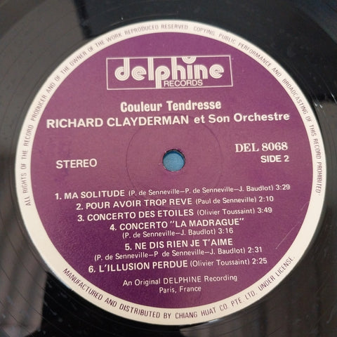 Richard Clayderman - Couleur Tendresse (Vinyl)