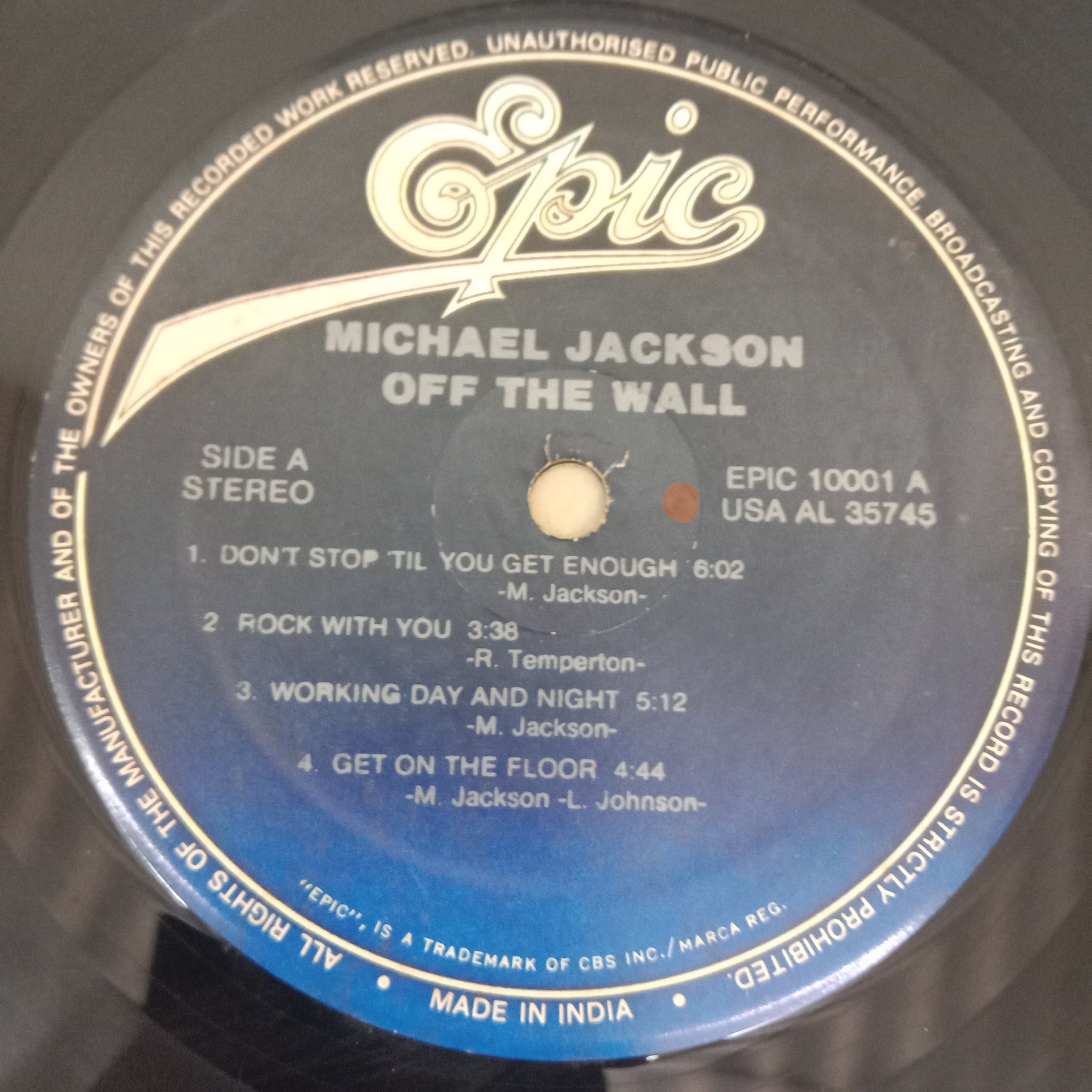 Michael Jackson - Off The Wall (Vinyl)