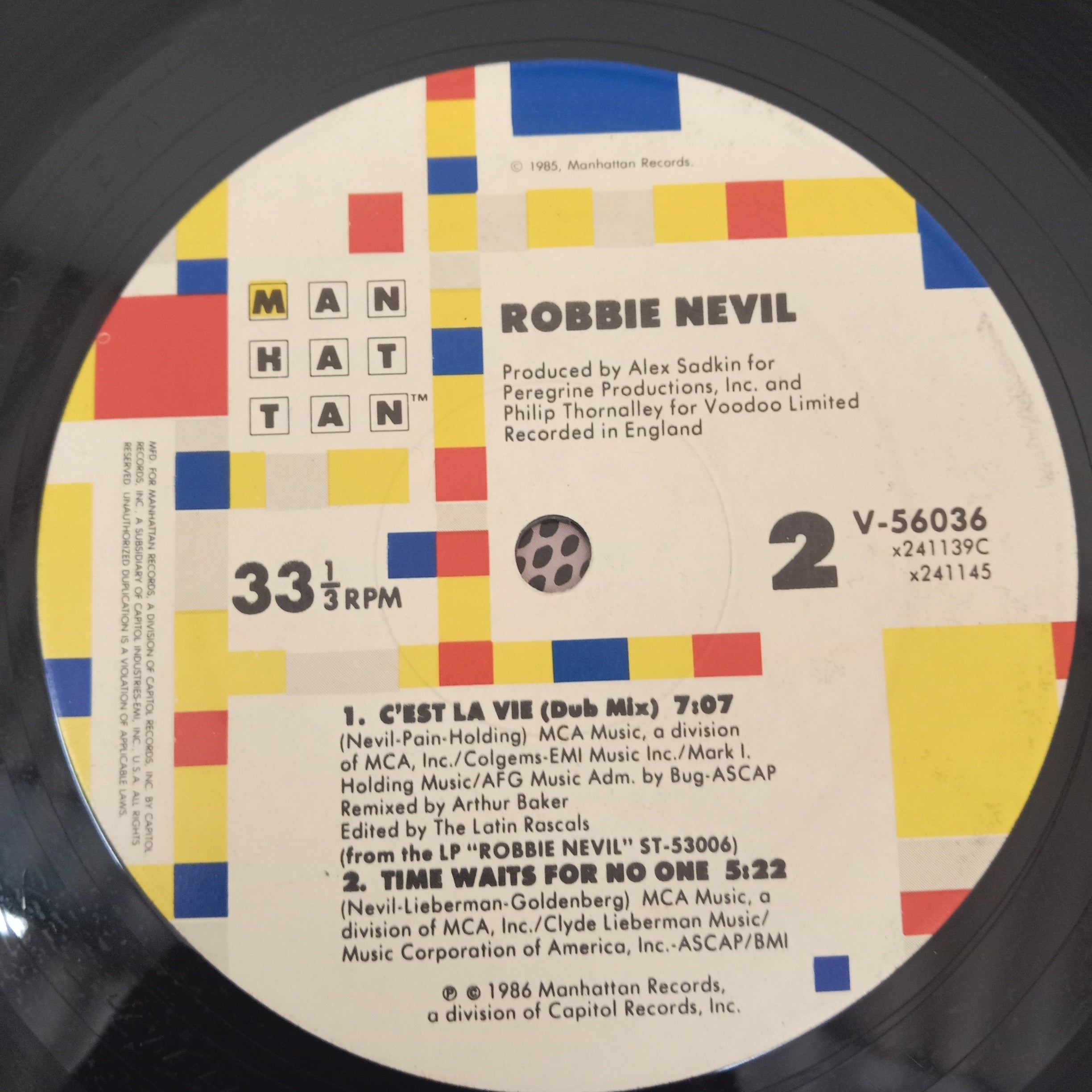 Robbie Nevil - C'est La Vie (Vinyl)