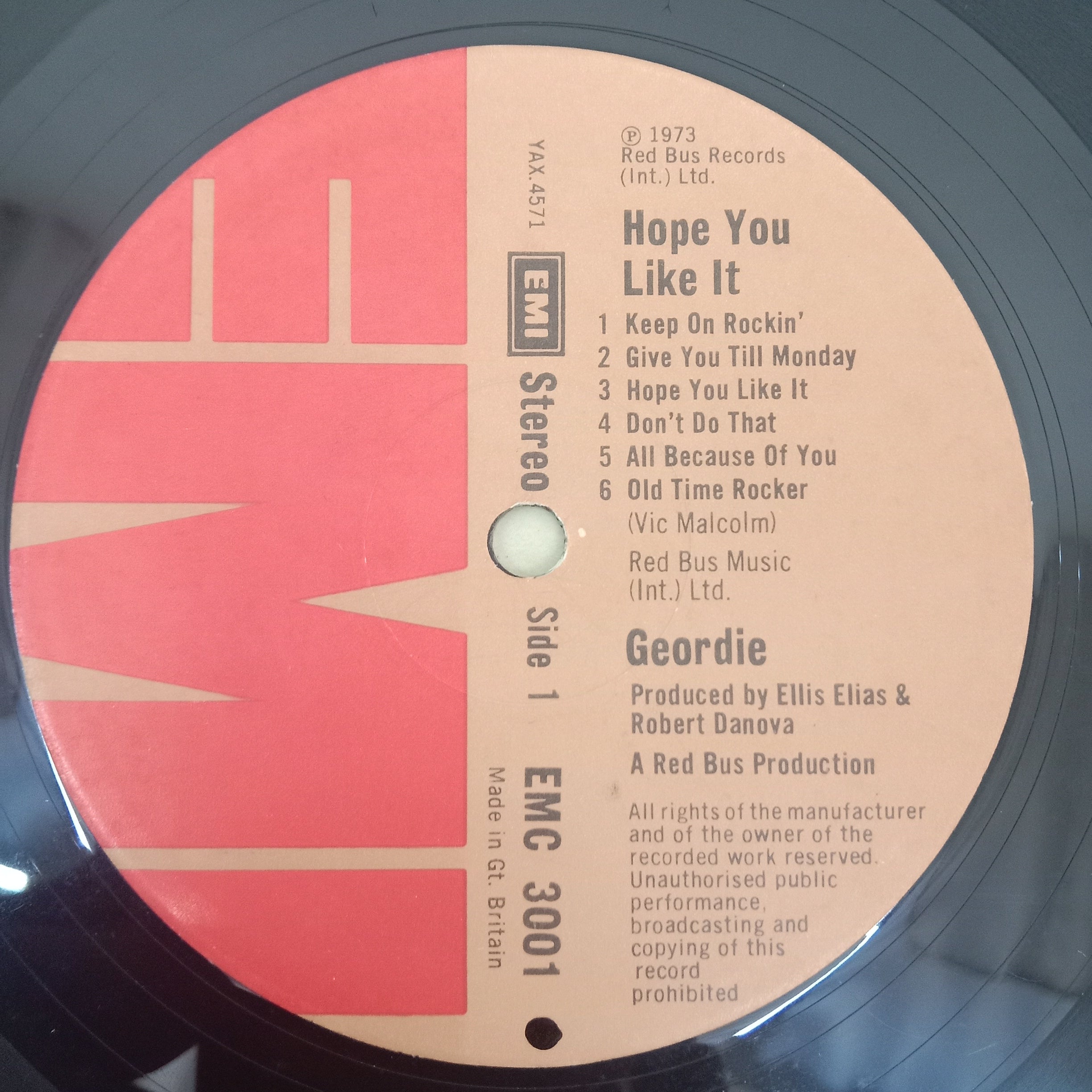 Geordie - Hope You Like It (Vinyl)