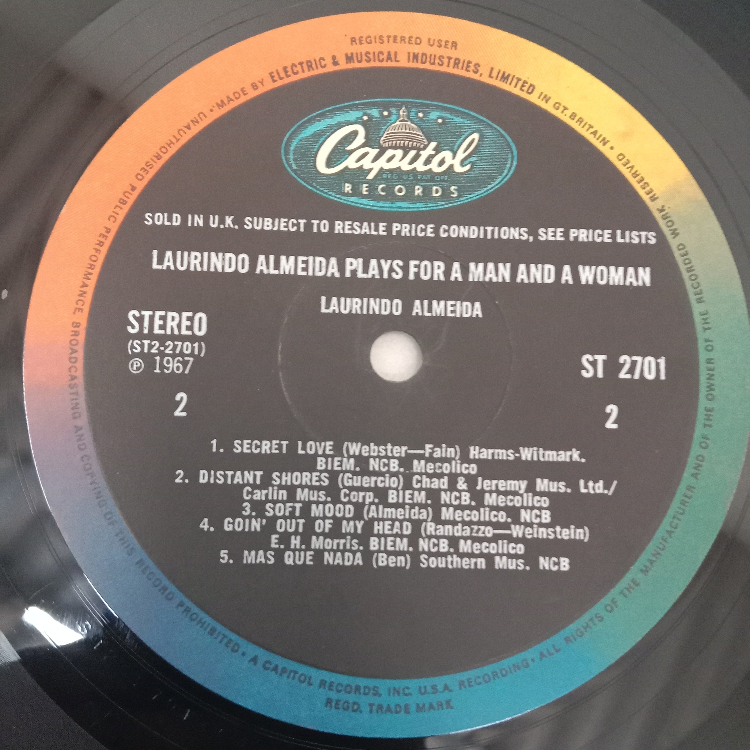 Laurindo Almeida - A Man A Women (Vinyl)