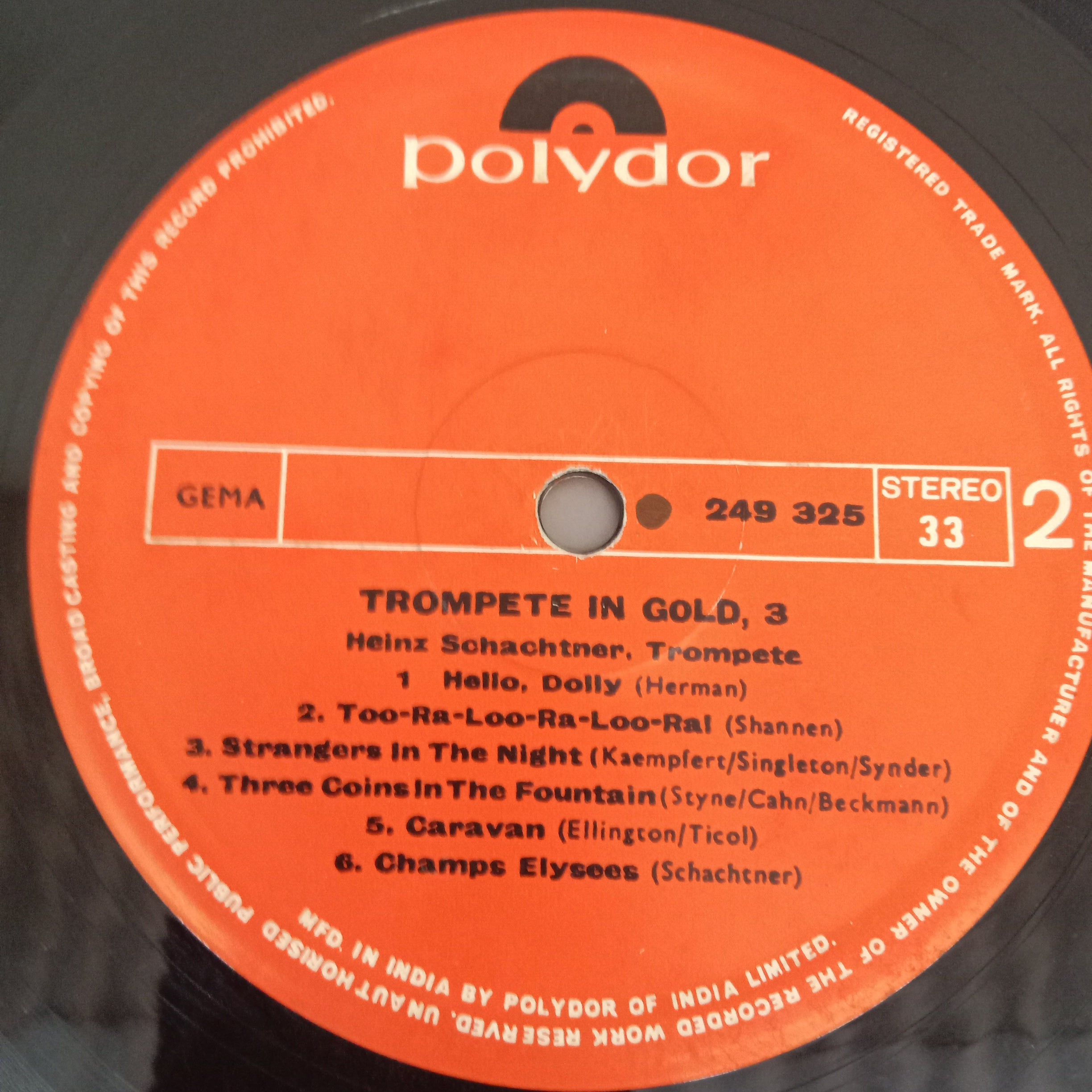 Various - Trompet In Gold  (Vinyl)