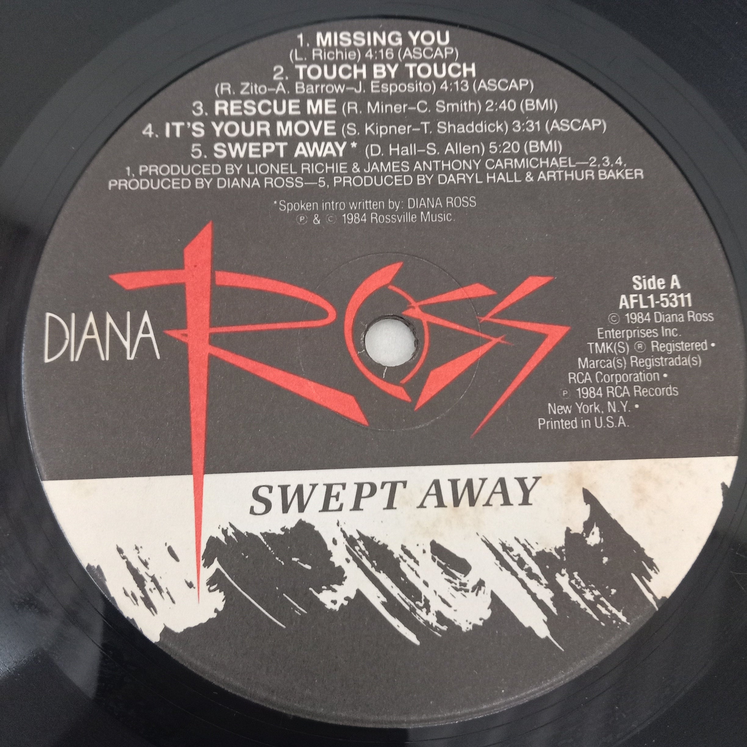 Diana Ross - Swept Away (Vinyl)