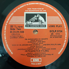 Khayyam, Dr. Akhlaq Mohammed Khan - Umrao Jaan (Vinyl)