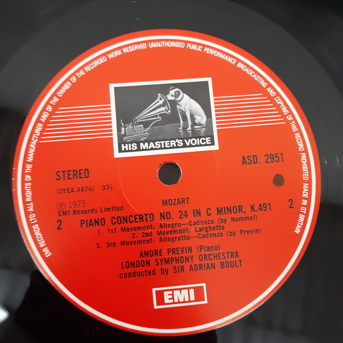 Wolfgang Amadeus Mozart, André Previn, London Symphony Orchestra, Sir Adrian Boult - Piano Concertos (Vinyl)