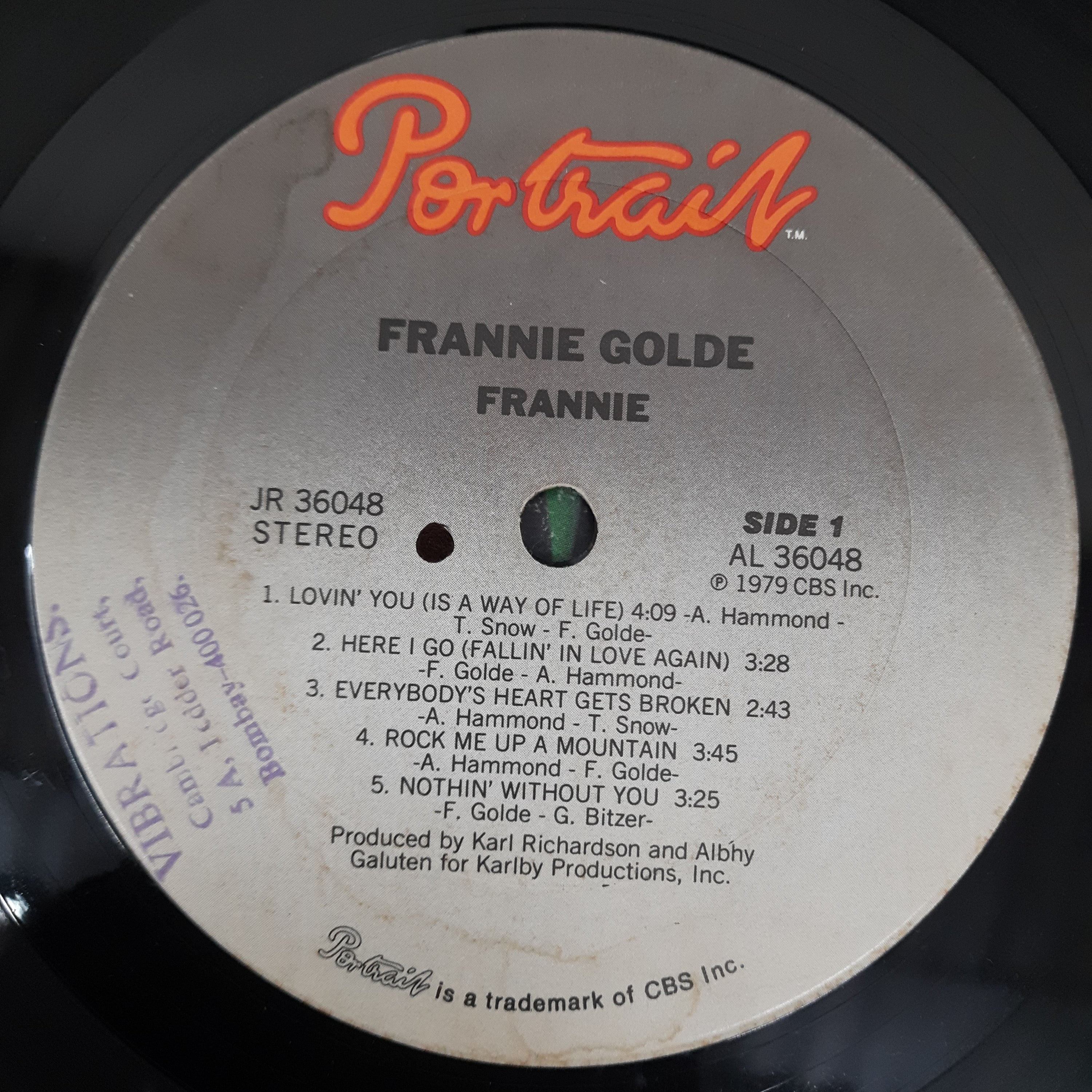 Franne Golde - Frannie (Vinyl)