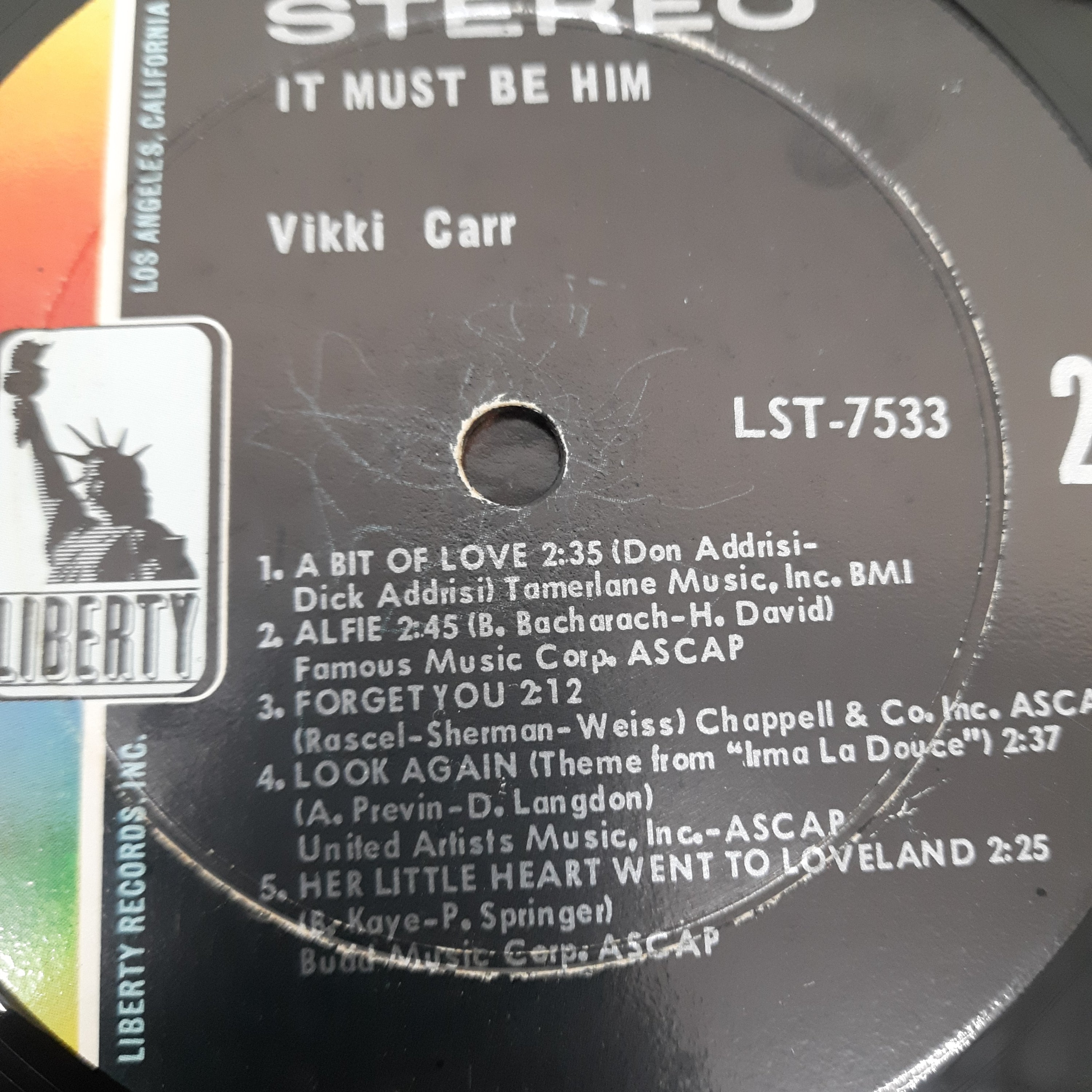 Vikki Carr - It Must Be Him (Vinyl)