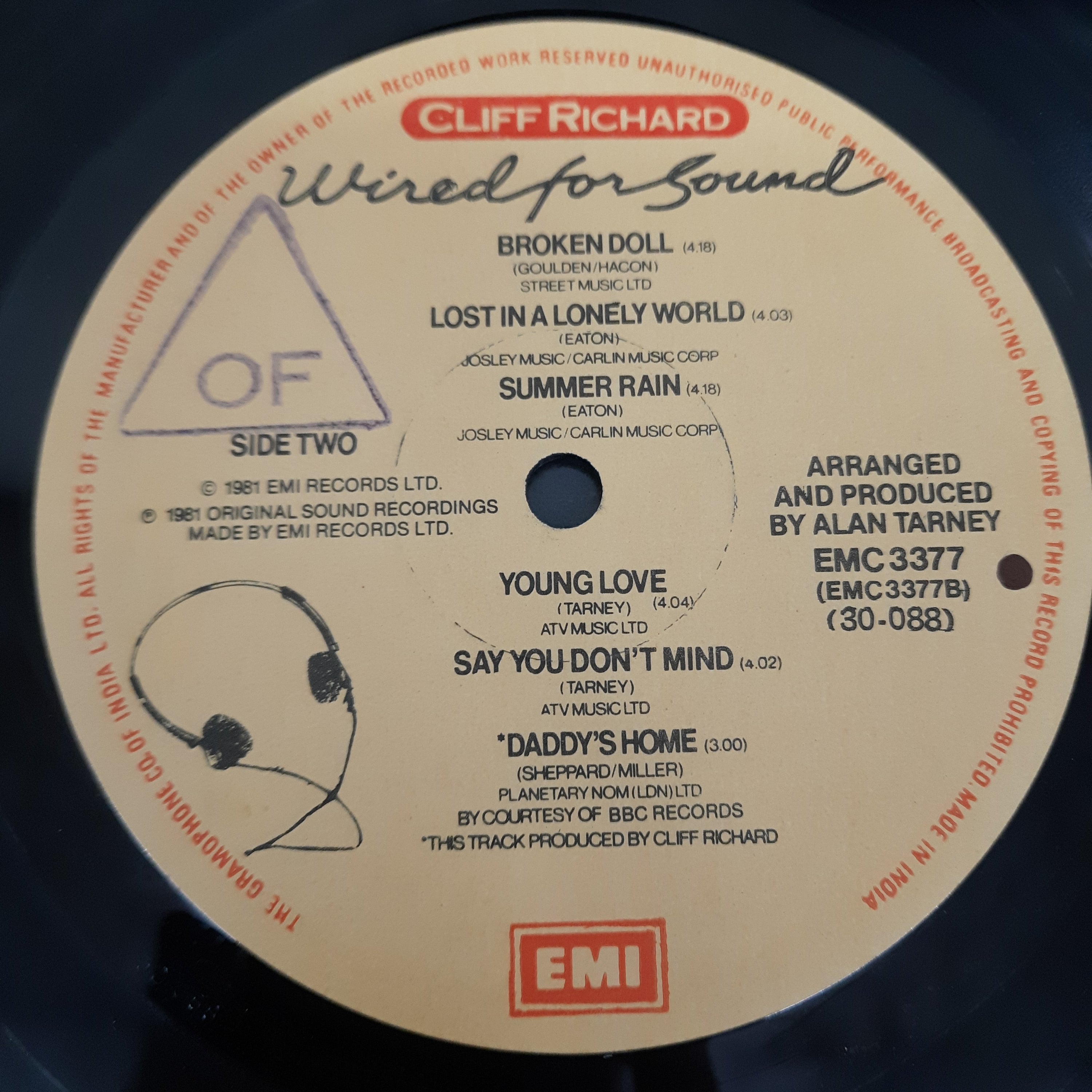 Cliff Richard - Wired For Sound (Vinyl)