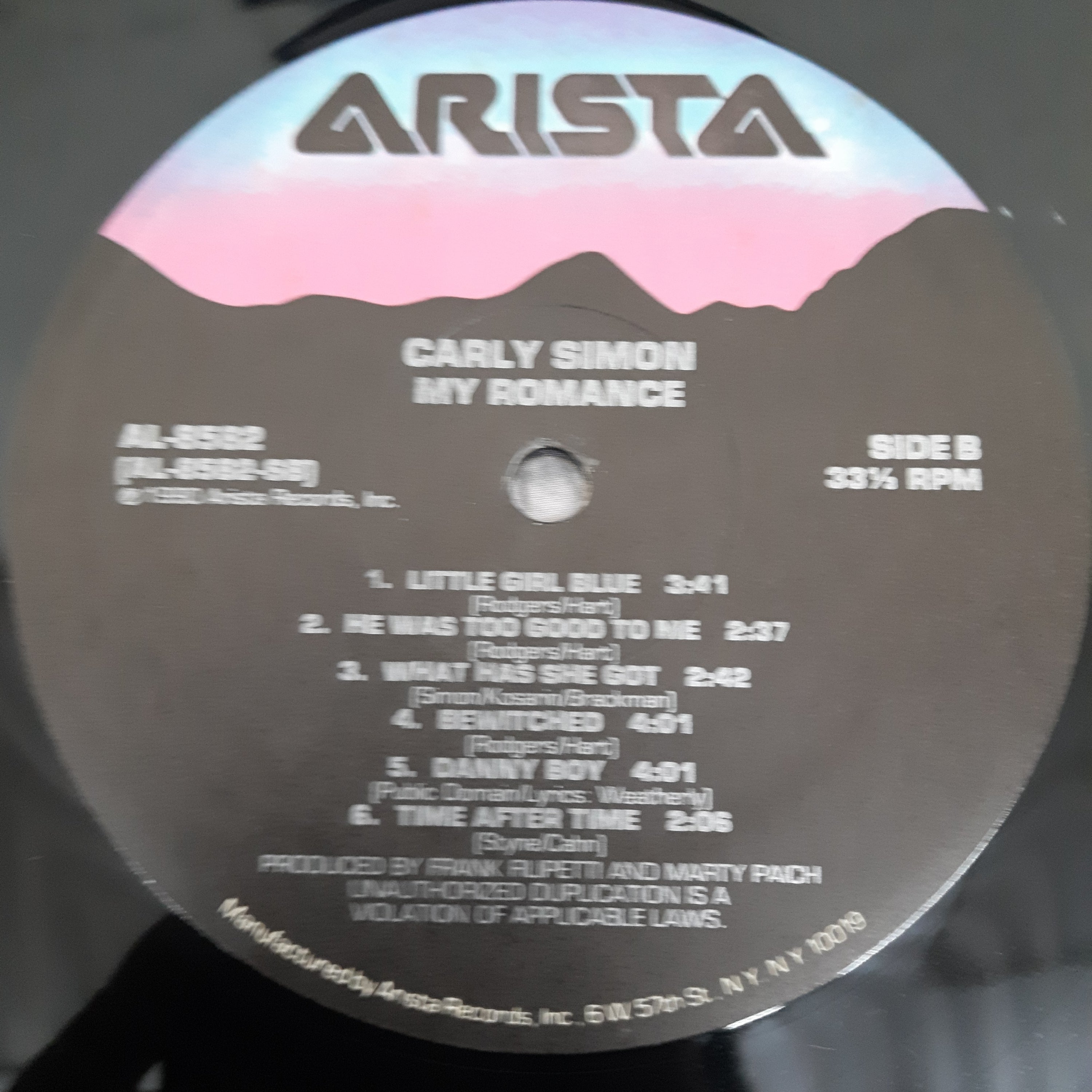 Carly Simon - My Romance (Vinyl)