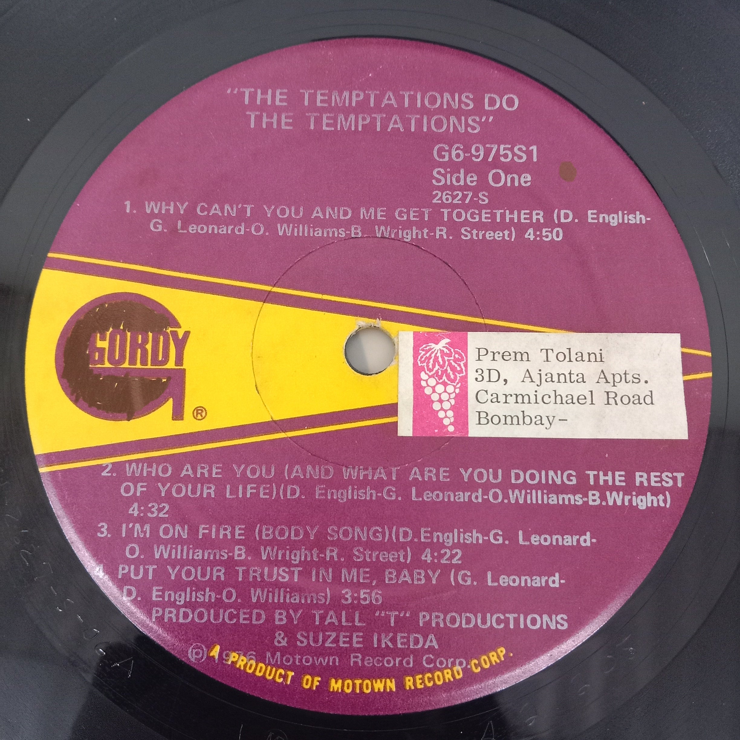 Temptations, The - Do The Temptations (Vinyl)