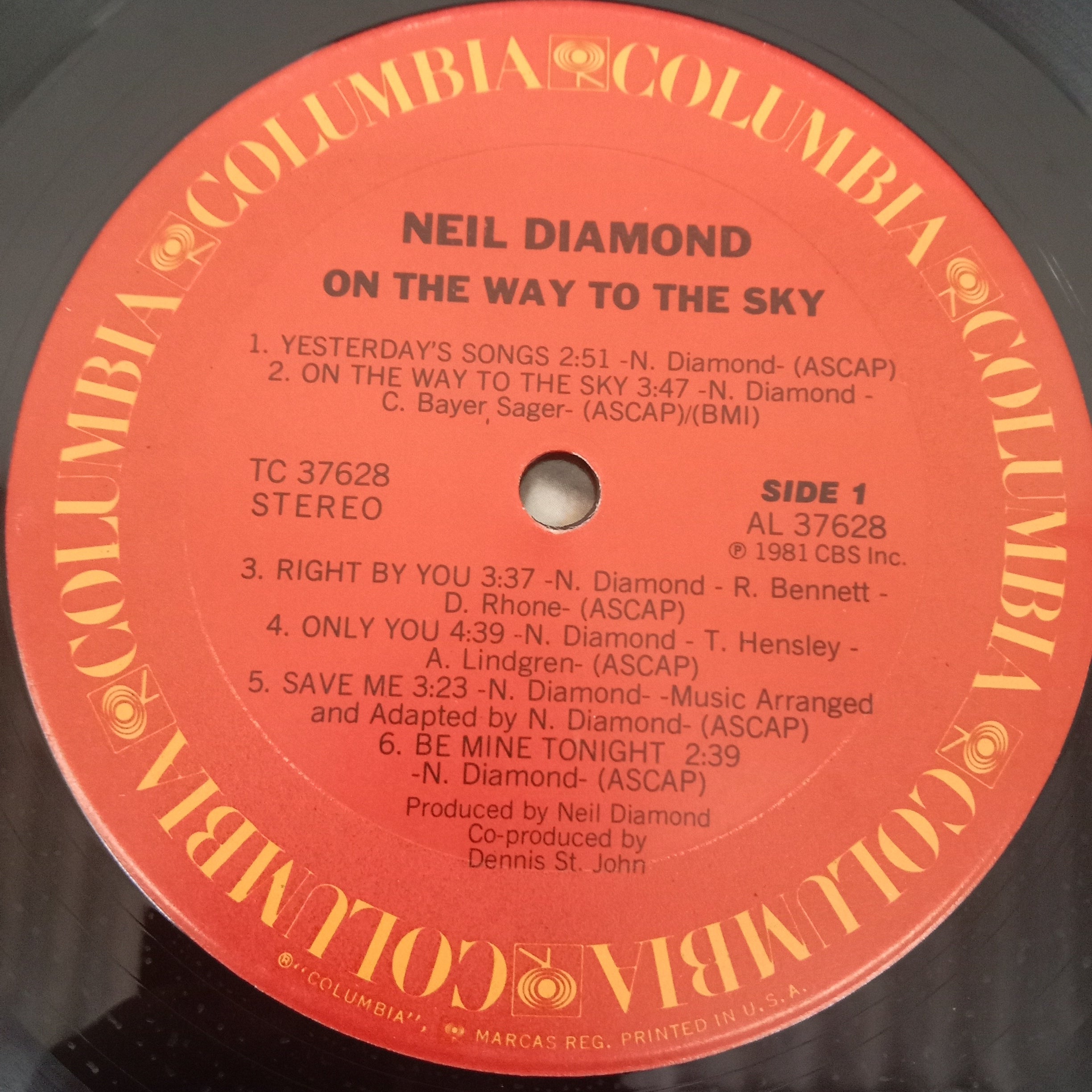 Neil Diamond - On The Way To The Sky (Vinyl)