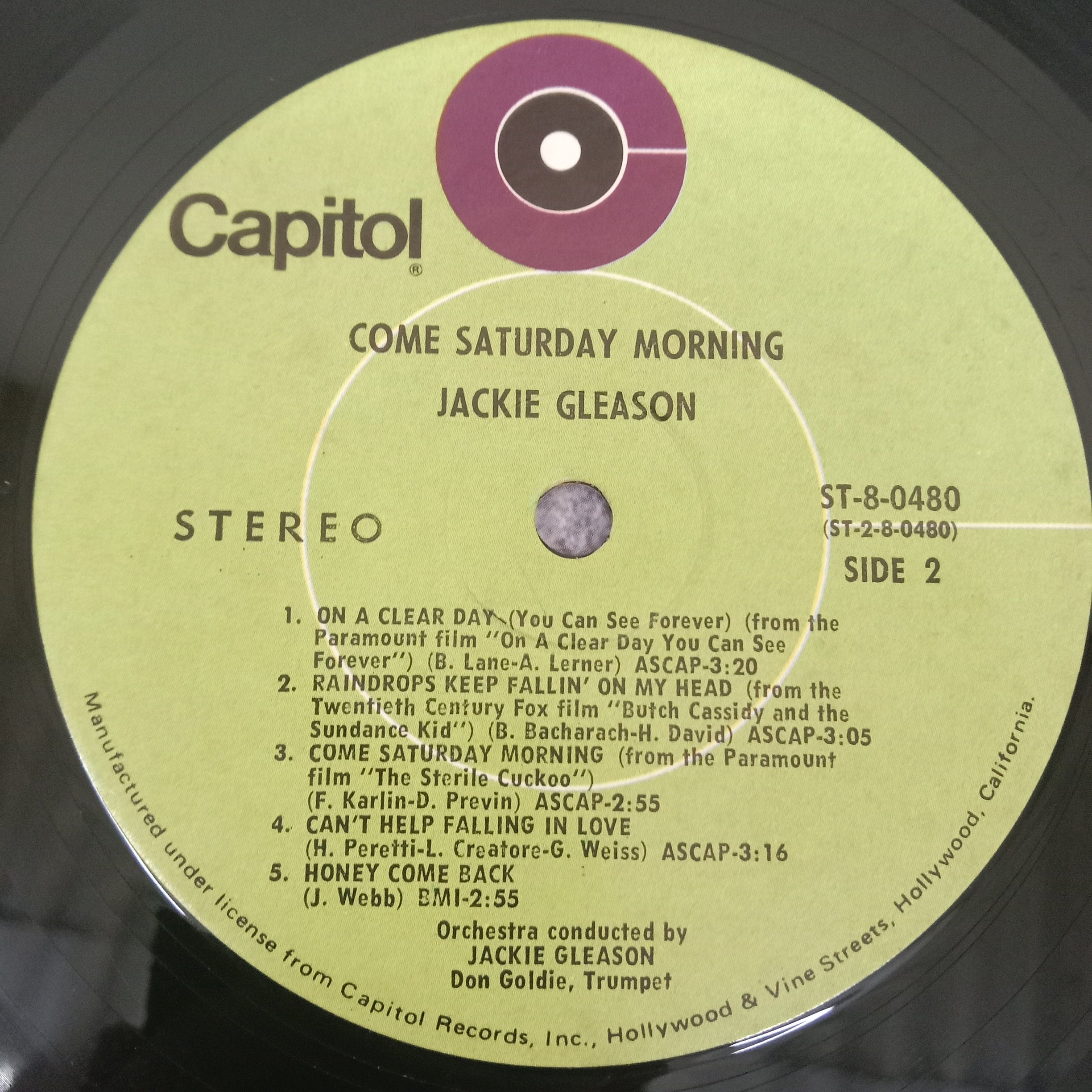 Jackle Gleason - Come Saturrday Morning (Vinyl)