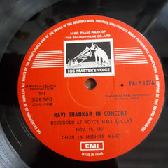 Ravi Shankar - India's Most Distinguished Musician In Concert (Vinyl)