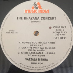 Vatsala Mehara & Anup Jalota - The Khazana Concert (Vinyl)