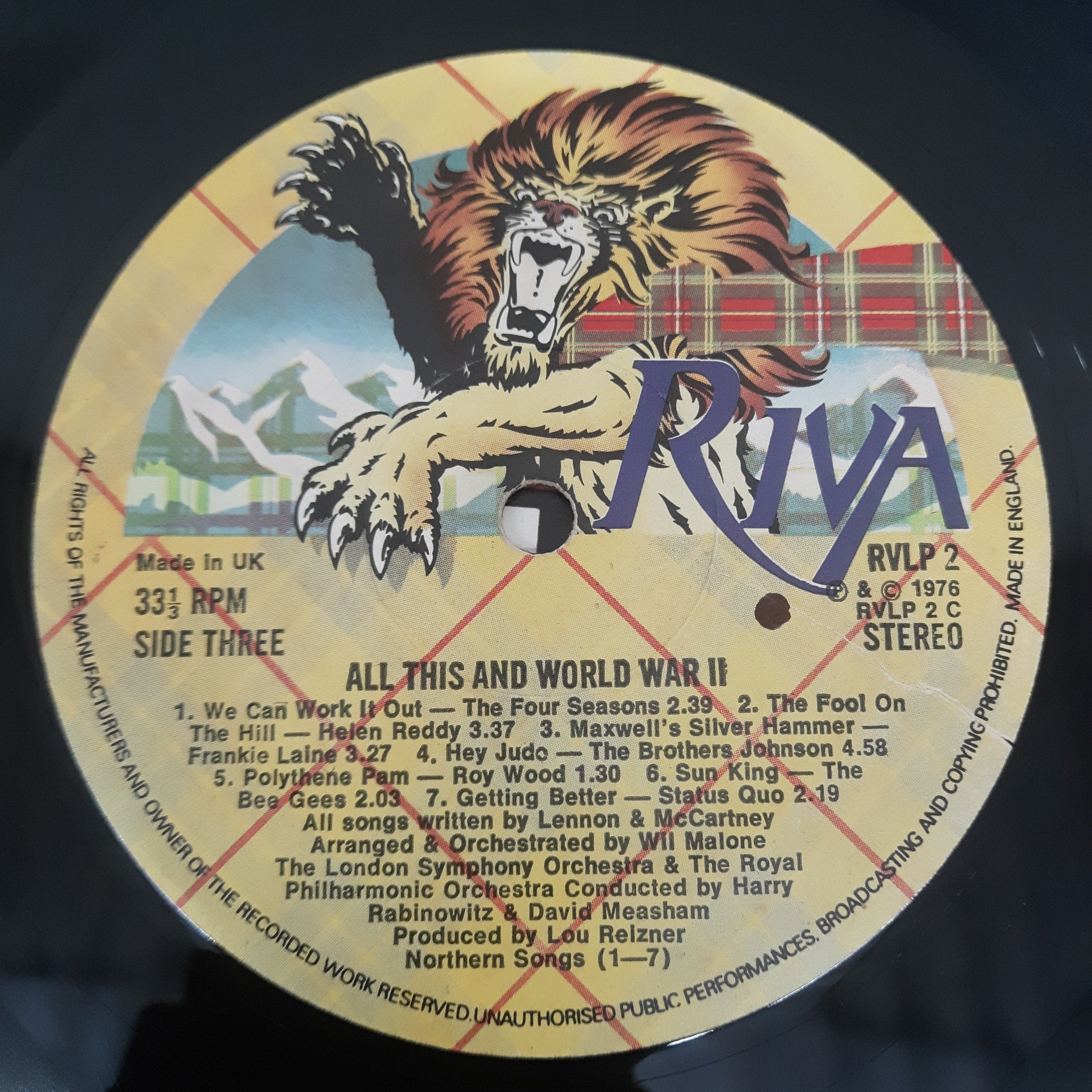 Various - All This And World War II (Original Sound Track) (Vinyl) (2)