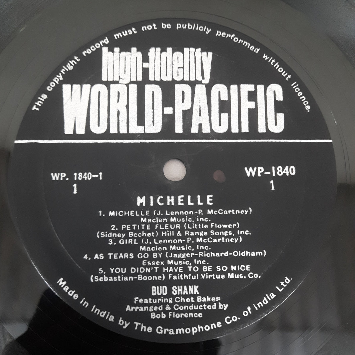 Bud Shank - Michelle (Vinyl)